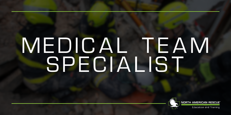 Urban Search And Rescue Medical Team Specialist